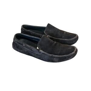 PRADA brown unisex 42 US men’s 9 women’s 11 Suede Moccasins Loafers Shoes